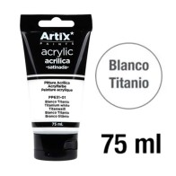 Bianco Titanio – Pittura acrilica satinata 75 ml per polistirene