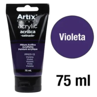 Violet – Peinture acrylique satinée 75 ml pour polystyrène