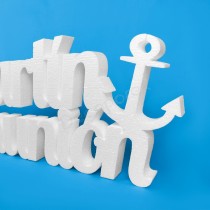 1st Communion personalized name polystyrene anchors