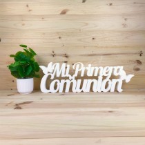 My First Communion butterflies polystyrene 75 cm