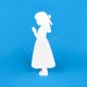 Praying girl polystyrene communion decoration