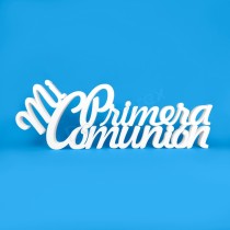 My First Communion polystyrene lettering 75 cm