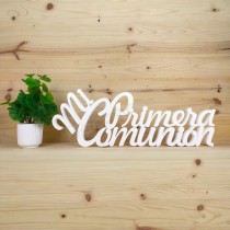 My First Communion polystyrene lettering 75 cm