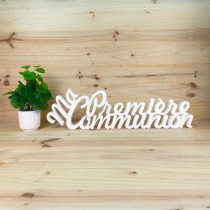 My First Communion polystyrene lettering 75 cm