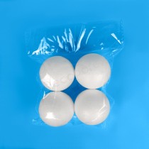 Bola de Poliespán Blanca 6 cm Pack 4 Unidades para Manualidades
