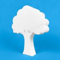 Arbre en polystyrène pour décoration