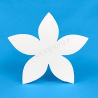 Polystyrene jasmine flower shape for decoration