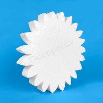 Fleur de tournesol en polystyrène décoratif