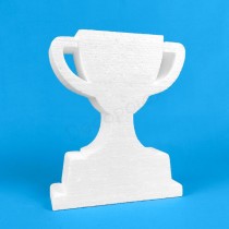 Trophée en polystyrène pour décoration
