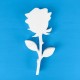Polystyrene rose shape for floral decoration