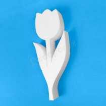 Tulipán de poliestireno para decoración