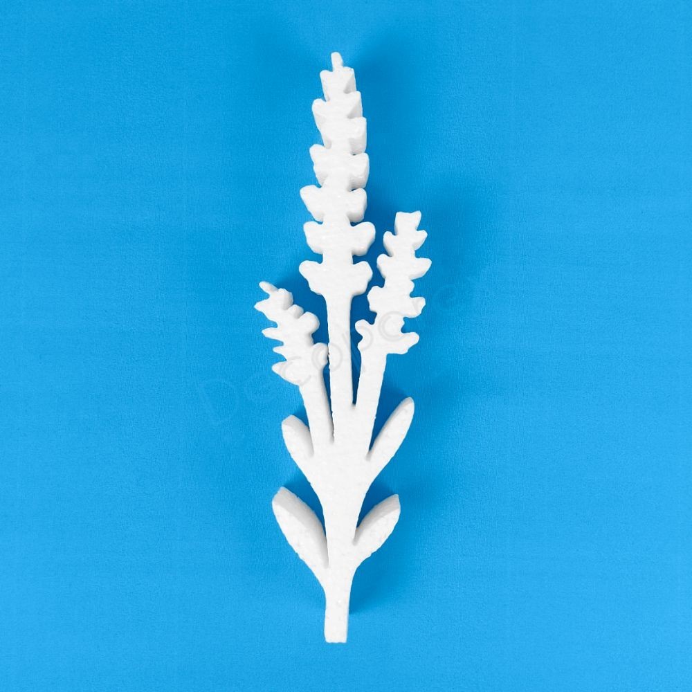 Lavande en polystyrène pour décoration