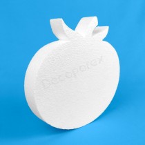 Tomate en polystyrène pour décoration
