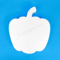 Polystyrene bell pepper for decoration