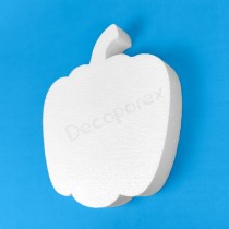 Polystyrene bell pepper for decoration