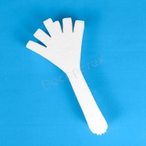 Poireau en polystyrène pour décoration