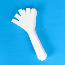 Poireau en polystyrène pour décoration