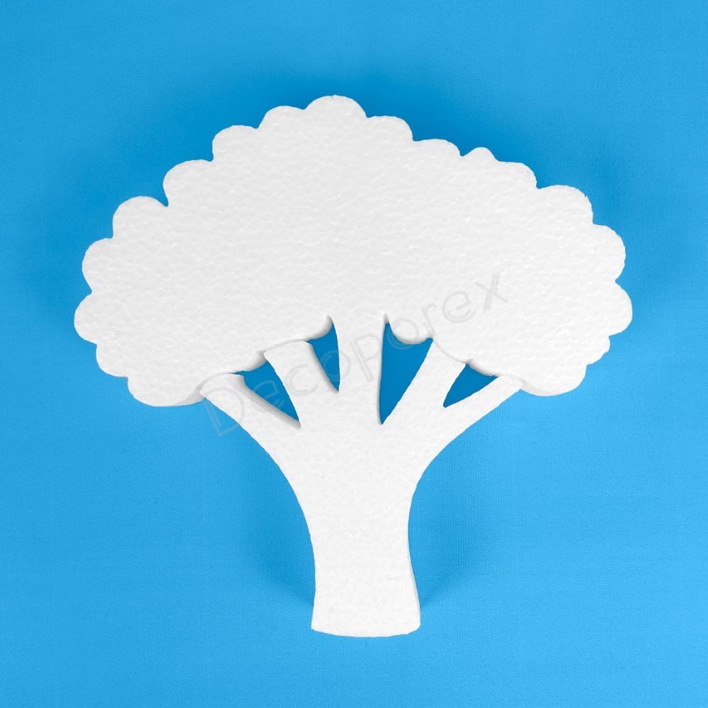 Polystyrene broccoli for decoration