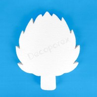 Polystyrene artichoke for decoration