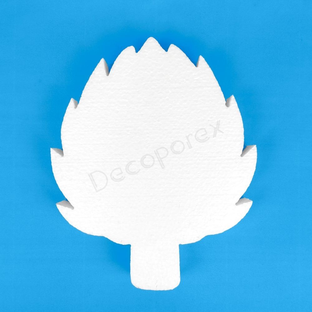Artichaut en polystyrène pour décoration