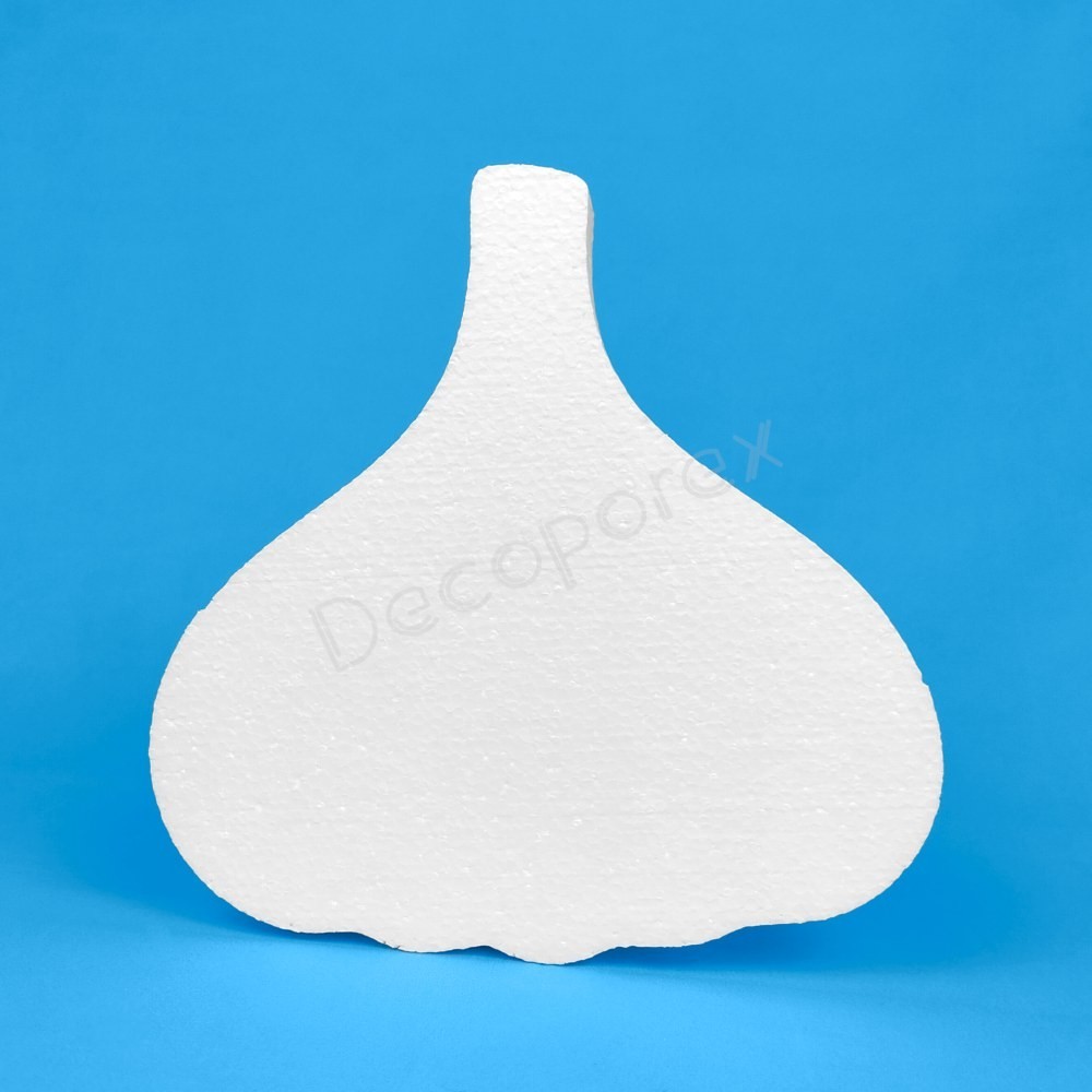 Ajo de poliestireno para decoración