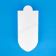 Granada CF crest polystyrene decoration