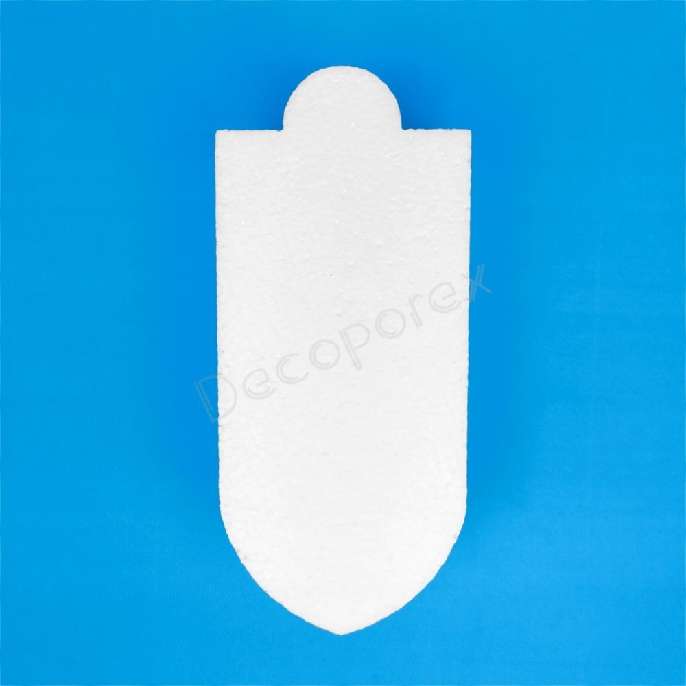 Granada CF crest polystyrene decoration