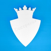 Escudo Osasuna poliestireno para decoración