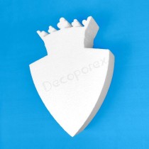 Escudo Osasuna poliestireno para decoración