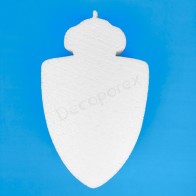 Real Valladolid crest polystyrene decoration