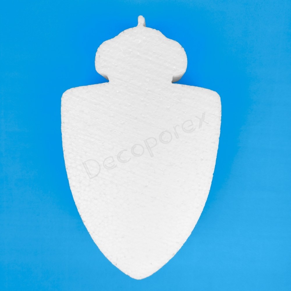 Real Valladolid crest polystyrene decoration