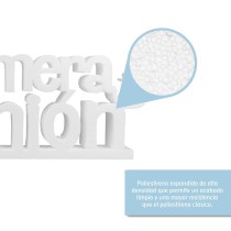 Letrero "Mi Primera Comunión" con anclas – Porexpán