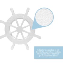 Timón de barco en corcho