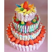 Polystyrene cake base round 4 tiers for decorative baking, classic shop windows and tiered dummy cakes