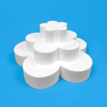 Polystyrene cake base kit – Flower, 3 tiers, for original dessert t...