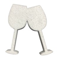 Cups 20 cm high expanded polystyrene decoration