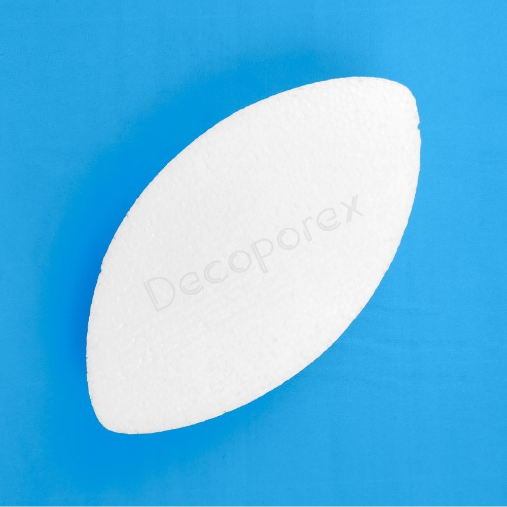 Balón de rugby de poliestireno para decoración