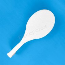 Tennisschläger aus Styropor für Dekoration