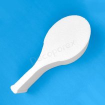 Polystyrene tennis racket decoration