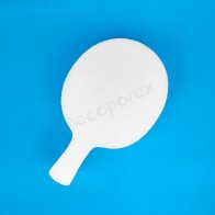 Table tennis paddle polystyrene decoration
