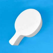 Tischtennisschläger aus Styropor Dekoration