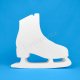 Schlittschuh aus Styropor Winter Dekoration