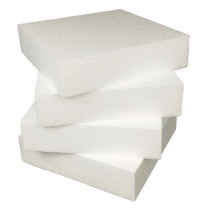 Polystyrolblock 20x20x5 cm | Basteln