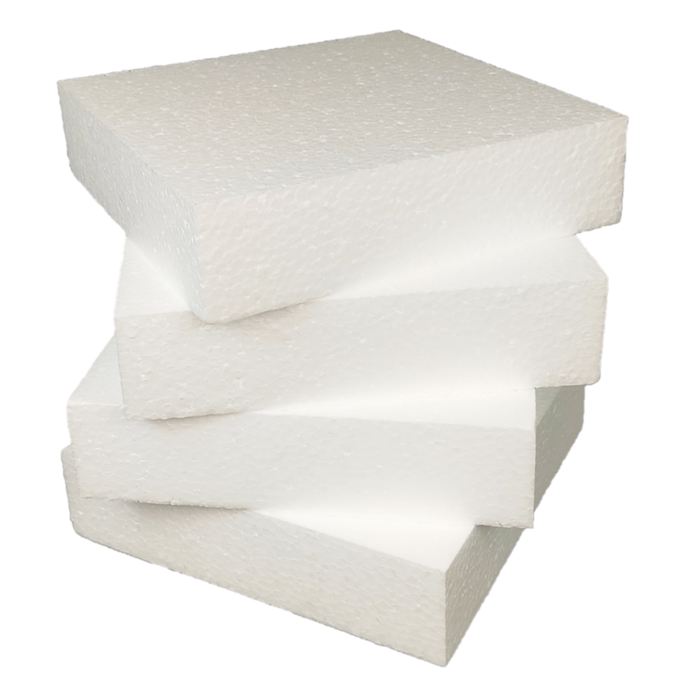 Bloc polystyrène 20x20x5 cm | Loisirs créatifs