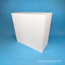 Bloque de poliestireno 40x40x20 cm | Pack 1