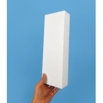 Polystyrolblock 30x10x5 cm | Basteln