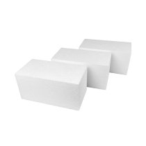 Polystyrolblock 10x10x20 cm | 3er-Set
