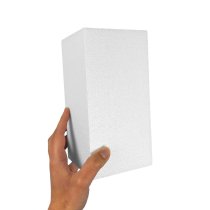 Bloc polystyrène 10x10x20 cm | Lot de 3
