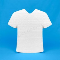 Camiseta de fútbol de poliestireno decoración