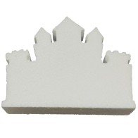 Castle 17.5cm eps for decoration and crafts